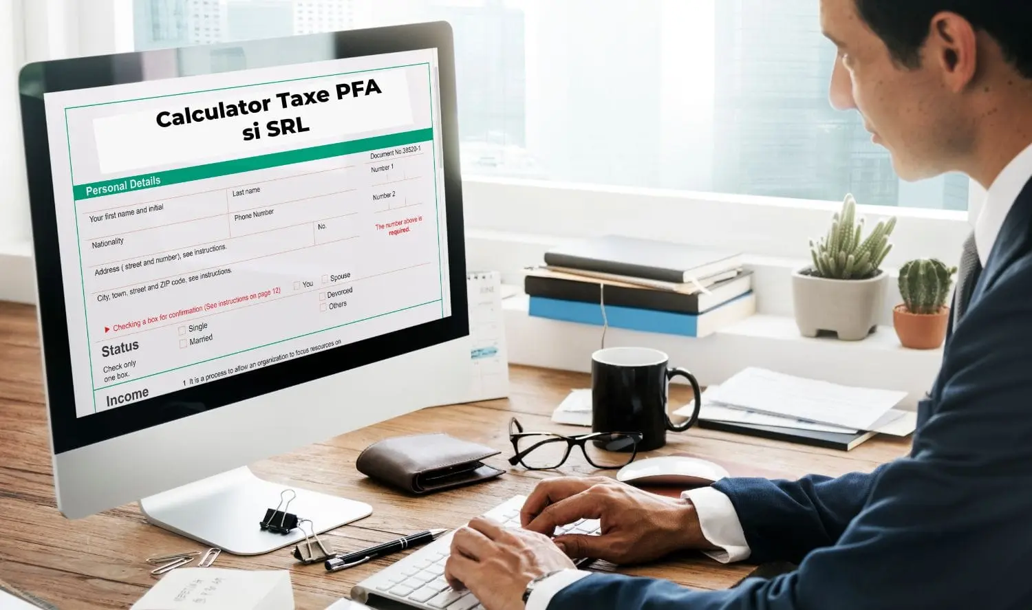 calculator taxe pfa